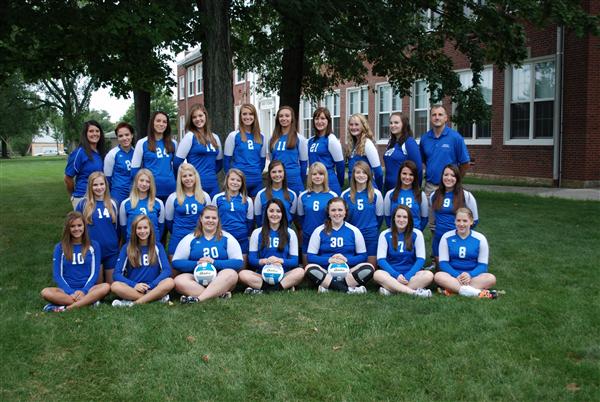 2012 Lady Mountaineer Volleyball Team